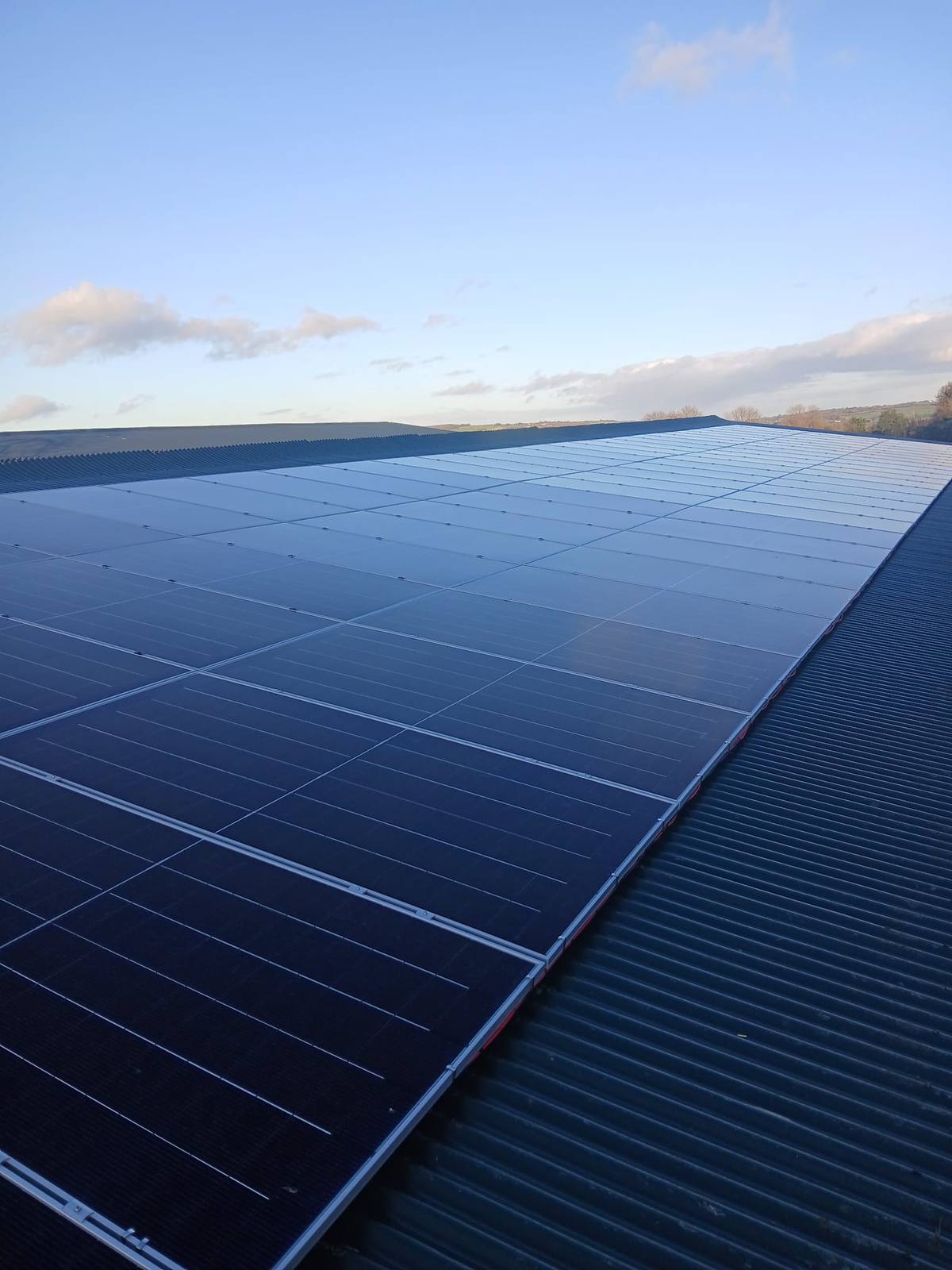 Home inverter and battery storage neatly wall-mounted in Co. Cork, installed by CTS Solar